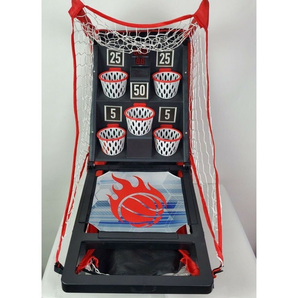 Sharper Image Tabletop Basketball Game with Digital Scoreboard &‎ Timer
